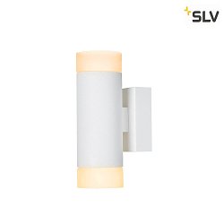 Luminaire mural ASTINA haut bas, cylindrique, avec diffuseur GU10 IP20, blanche gradable