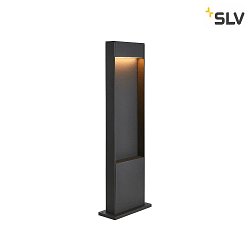 LED Outdoor luminaire FLATT POLE LED Floor lamp, 9,7W, 3000/4000K, 400lm, IP65, 65cm, anthracite