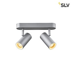 Luminaire de plafond NOBILO II LED, argent