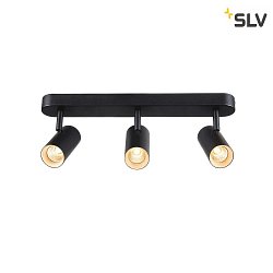 Plafoniera NOBILO III LED, nero