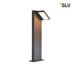 LED Outdoor luminaire ABRIDOR POLE LED Floor lamp, 14W, 3000/4000K, 750lm, IP55, anthracite, 60cm