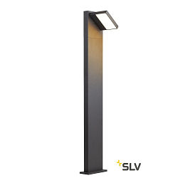 LED Outdoor luminaire ABRIDOR POLE LED Floor lamp, 14W, 3000/4000K, 750lm, IP55, anthracite, 100cm