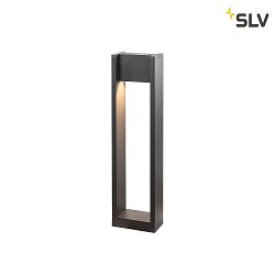 LED Outdoor luminaire QUAD POLE LED Floor lamp, 18W, 100°, 3000K, 1550lm, IP65, anthracite