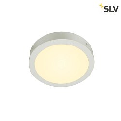 LED Wand-/Deckenleuchte SENSER 24 CW, rund, 15W, IP20, wei, 3000K, 1200lm