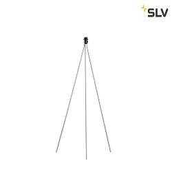 Lampadaire FENDA II TRIPOD avec interrupteur, sans abat-jour E27 IP20, blanche gradable