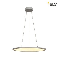 Luminaire à suspension PANEL 60 DALI LED rond, gris