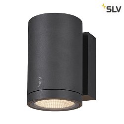 Premium-LED Outdoor Wall luminaire ENOLA ROUND SINGLE CCT, IP65 IK02, M-size, 10W 3000 / 4000K 720 / 820lm 38, CRi>90