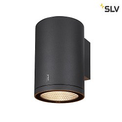 Premium-LED Outdoor Wall luminaire ENOLA ROUND SINGLE CCT, IP65 IK02, L-size, 35W 3000 / 4000K 3100 / 3400lm 38, CRi>90