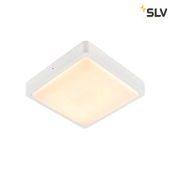 LED Wall / Ceiling luminaire AINOS SQUARE Outdoor, 17W, 1300lm, CCT switch 3000/4000K, white