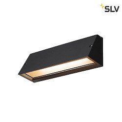 LED Wall luminaire PEMA Outdoor,16W, 1260/1400lm, CCT switch 3000/4000K, black