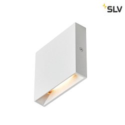 Lampada da incasso a parete QUAD FRAME 9 INDOOR, Argento, Bianco