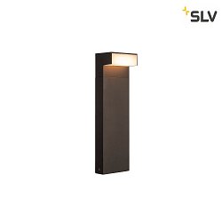 Luce con piedistallo L-LINE OUT FL POLE 50 breve, CCT Switch, diretto / indiretto IP65, antracite 