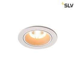 LED Ceiling recessed luminaire NUMINOS DL S, 2700K, IP20, 20, 720lm, UGR 19, white/white