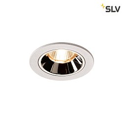 LED Ceiling recessed luminaire NUMINOS DL S, 2700K, IP20, 40, 690lm, UGR 16, white/chrome