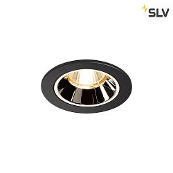 LED Ceiling recessed luminaire NUMINOS DL S, 3000K, IP20, 20, 700lm, UGR 16, black/chrome