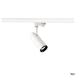 Luminaire triphas NUMINOS PHASE S, noir , blanche