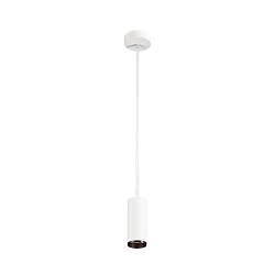 LED Pendant luminaire NUMINOS PD PHASE S, 2700K, 24, 985lm, white/black