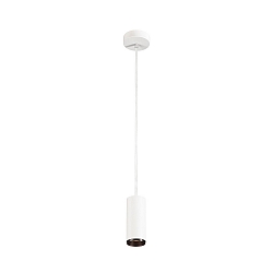 Luminaire  suspension NUMINOS PD PHASE S IP20, noir, blanche