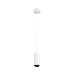 Luminaire  suspension NUMINOS PD PHASE S IP20, noir, blanche