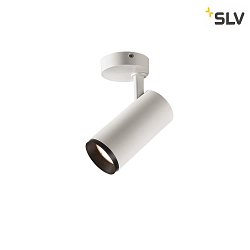 LED Ceiling luminaire NUMINOS SPOT PHASE M, 4000K, 60, 2060lm, white/black