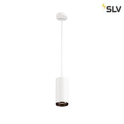 LED Pendant luminaire NUMINOS PD PHASE L, 3000K, 24, 2430lm, white/black