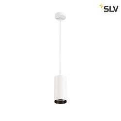 Luminaire  suspension NUMINOS PD PHASE L, noir , blanche