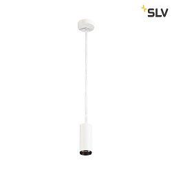 LED Pendant luminaire NUMINOS PD DALI S, 4000K, 24, 1100lm, white/black