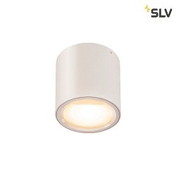 Plafoniera OCULUS CL DTW cilindrico, Dim-To-Warm IP20, trasparente, bianco dimmerabile