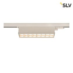 Luminaire triphas SIGHT MOVE IP20, mat, blanche