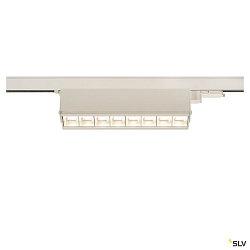 Luminaire triphas SIGHT MOVE IP20, mat, blanche