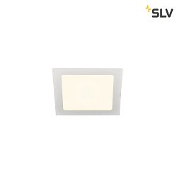 LED Deckeneinbauleuchte SENSER 18 DL, eckig, 9,7W, 820lm, IP20, wei, 4000K