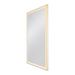 Luminaire mural TRUKKO angulaire IP44, laiteux