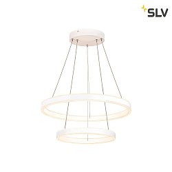 Luci a sospesione ONE DOUBLE PHASE UP/DOWN 2 elemento, CCT Switch IP20, bianco dimmerabile