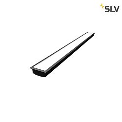 Accessories for LED Strip GRAZIA 60 Recessed profile, IP20, 1,5m, black