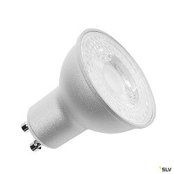 LED reflector lamp QPAR51, GU10, 6W 3000K 460lm 38, CRi >90, dimmable, gray