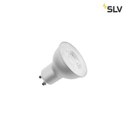 LED reflector lamp QPAR51, GU10, 6W 3000K 460lm 38, CRi >90, dimmable, gray