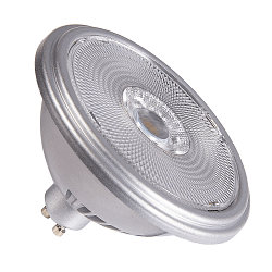 LED Lamp QPAR111 GU10, 12,5W, 4000K, CRI90, 30, silver