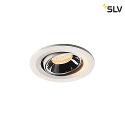 Apparecchio da incasso a soffitto NUMINUS MOVE S IP20, Cromo, Bianco