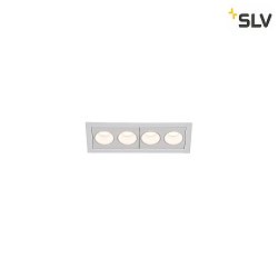 Apparecchio da incasso a soffitto MILANDOS 4 IP20, Bianco