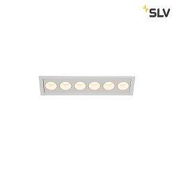 Apparecchio da incasso a soffitto MILANDOS 6 IP20, Bianco