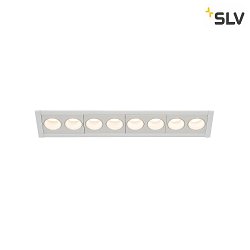 Apparecchio da incasso a soffitto MILANDOS 8 IP20, Bianco