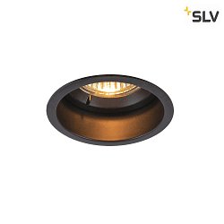 Apparecchio da incasso a soffitto HORN GU10 GU10 IP20/IP44, Nero