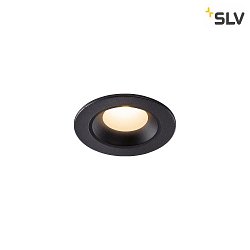 Apparecchio da incasso a soffitto NUMINOS XS IP20/IP44, Nero
