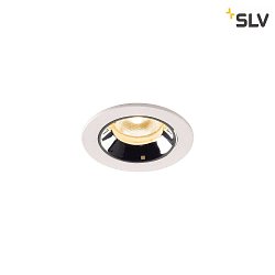 Apparecchio da incasso a soffitto NUMINOS XS IP20/IP44, Cromo, Bianco