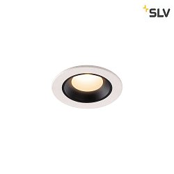 Apparecchio da incasso a soffitto NUMINOS XS IP20/IP44, Nero, Bianco