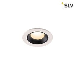 LED Ceiling recessed luminaire NUMINOS XS, 4000K, 40, white/black