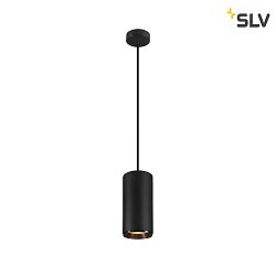 Luci a sospesione NUMINOS DALI XL controllabile da DALI IP20, nero dimmerabile