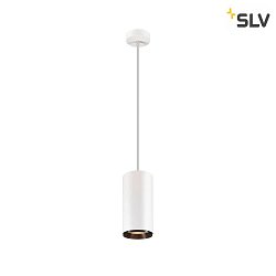 LED Pendant luminaire NUMINOS DALI XL, 36W, 2700K, 24, white / black