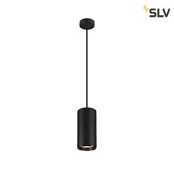 Luci a sospesione NUMINOS DALI XL controllabile da DALI IP20, nero dimmerabile