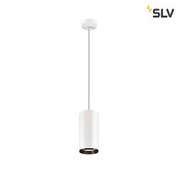 LED Pendant luminaire NUMINOS DALI XL, 36W, 3000K, 24, white / black